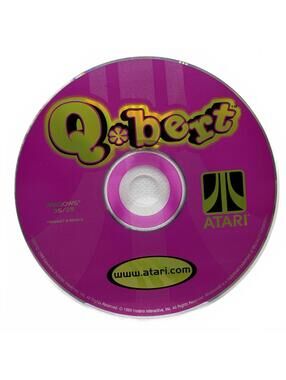 He’s Back! Q*Bert (1999) Atari - PC CD-ROM Video Game ** Disc Only **